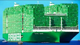 Life Inside the World's Biggest Container Ships Ever Built #trending