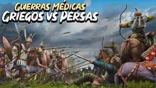 Las Guerras Médicas: El conflicto entre El Imperio Persa y los Griegos (Completo) - Historia Antigua