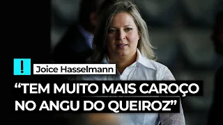 "Tem muito mais caroço no angu do Queiroz", diz Joice Hasselmann sobre cheques a Michelle