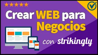 💻 CREAR una WEB para MI NEGOCIO con Strikingly 🔥 Tutorial en Español