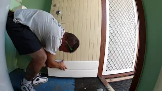 diy easy rotten door repair