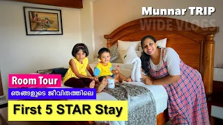 First 5 star Stay at Munnar | Wide Vlogs | Room tour | Chandys windy wood | Munnar Trip