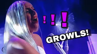 Lady Gaga - Vocal Growls / Rasps Compilation! (2021)