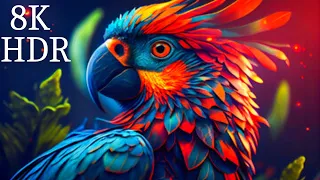 Amazing Birds Collection  8K VIDEO ULTRA HD HDR 60FPS 🐦