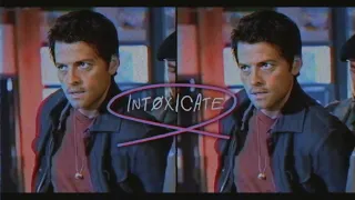 misha collins + castiel — intoxicate me now