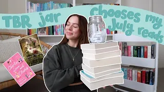 TBR prompt jar chooses my July reads!! 🫙📚