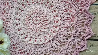 Crochet 3d doily Rozita