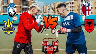 SPARAPALLONI vs PORTIERI DELLA NAZIONALE!⚽️🧤(parate assurde)