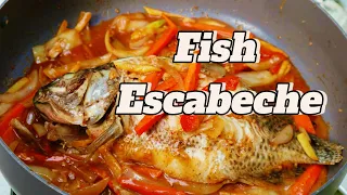 Fish Escabeche - Fish Recipe - Waray