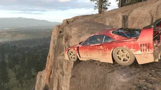 Ferrari F40 Competizione  (900+HP) Mountainside Rescue Rebuild | Forza Horizon 5