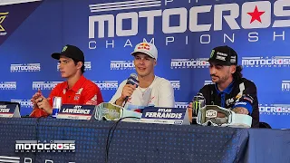 Post Race Press Conference | Unadilla National 2023 | Pro Motocross