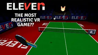 Eleven Table Tennis VR Review: This Virtual Reality Game is AMAZING