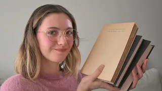ASMR EN/FR - Show and Tell - Old Books Collection