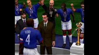 Pro Evolution Soccer 3 - International Cup - Gameplay - France Full Game