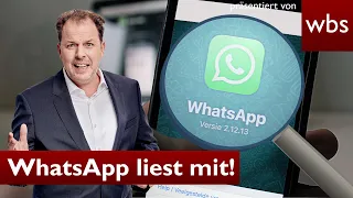 HEFTIG! Lesen WhatsApp Mitarbeiter eure Chats mit? 🤬 | Anwalt Christian Solmecke