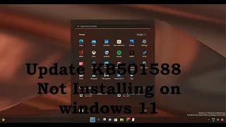 Fix update KB5015882 not installing on windows 11