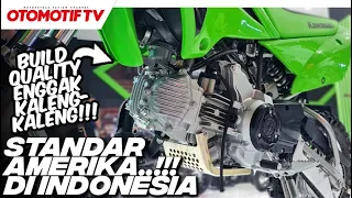 TRAIL MESIN BEBEK STANDAR AMERIKA..!!! INI DIA KAWASAKI KLX110R L 2023 | Otomotif TV