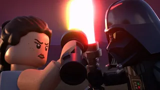 Darth Vader vs Rey Skywalker [Lego Star Wars Holiday Special] - HD