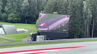 MotoGP 2022  - Austria - Red Bull Ring - Start MotoGP und erste Runde mit Führung Pecco Bagnaia