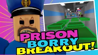 👮‍♂️(New Update) Prison Borry Breakout! [Obby] ! Roblox Walkthrough!