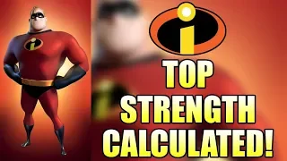 How Strong is Mr. Incredible?