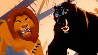 Mufasa vs. Bear (Balto)