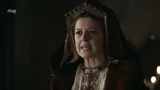 Catherine of Aragon storyline in Isabel and Carlos Rey Emperador Part 7(Eng subtitles)[READ DESCRIP]