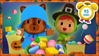 🎃 POCOYO in ENGLISH - Halloween Feast: Pumpkins & Candies [95 min] Full Episodes |VIDEOS & CARTOONS