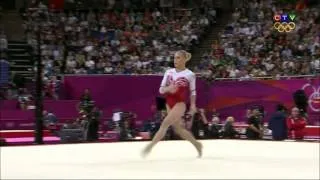 Ksenia Afanasyeva 2012 Olympic Floor TF