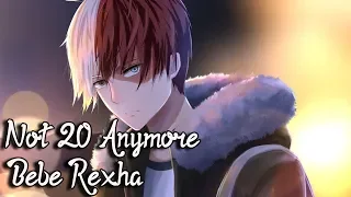 Nightcore - Not 20 Anymore - (Lyrics) Male Version