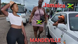 Walking Tour In Mandevile Jamaica !! Not What I EXpected