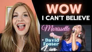 Vocal Coach|Reacts- Morisette Amon- Never Enough- Live DAVID FOSTER