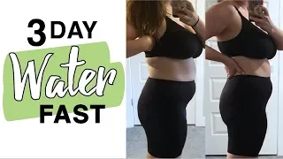 3 DAY WATER FAST RESULTS! No eating for 3 days!