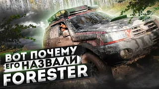 Вот почему его назвали FORESTER. Тайга, грязь и SUBARU