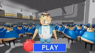 Baby Bobby Escape from 1000 Barry's Prison Run Obby! ROBLOX #roblox