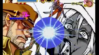 JoJo's Bizarre Adventure - All Characters' super moves with DOWN! flashes