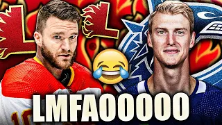 THE MOST SHOCKING FACT OF 2023-2024… (Vancouver Canucks, Calgary Flames, Tyler Myers, Huberdeau) NHL