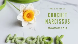 How to Crochet Narcissus - Free Pattern