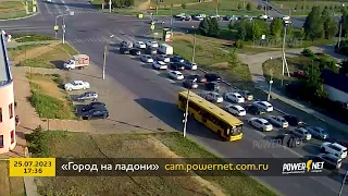 Опасное вождение г. Волжский, ул. Карбышева - ул. Александрова 25-07-2023 17-36