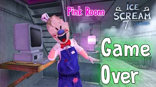 Ice Scream 7 Game Over Scene | Ice Scream 7 Fanmade Game Over