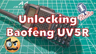 Baofeng UV5R Unlock  |  Allowing Transmitting On GMRS/FRS Frequencies