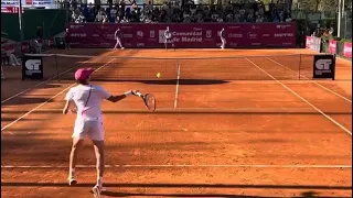 🇧🇷FONSECA VS 🇨🇭RIEDI🎾COURT LEVEL🎾#atp #atpchallenger #madrid #tennis #tenis #spain #atptour