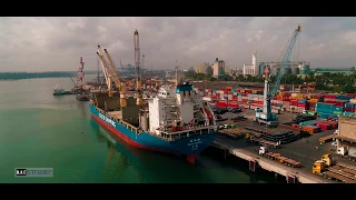 Tanzania Ports Authority_Dar es salaam Drone Shot 4k