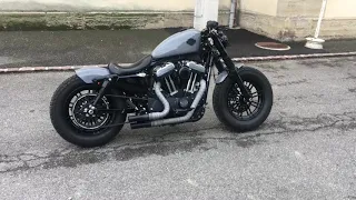 Harley Davidson Sportster Forty Eight Grey Nardo Custom