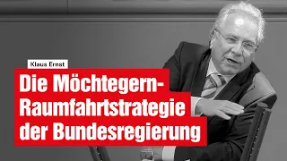 Knallerbsen statt Mars-Rakete - Die Möchtegern-Raumfahrtstrategie der Bundesregierung