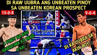 🇵🇭 Di Raw Uubra Ang Pinoy Sa Unbeaten Korean Prospect Ginulpi Lang Ng Pinoy