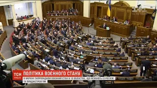 Політичні ігри: кому було вигідно запровадження воєнного стану в Україні