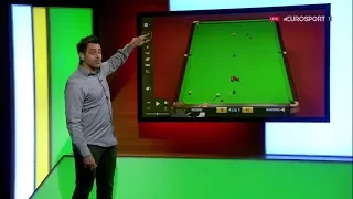 Ronnie O'Sullivan delivers tactical analysis on Snooker in a brilliant way