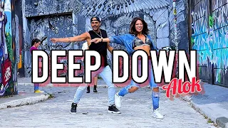 DEEP DOWN 🎵 ALOK - Zumba Choreo - Dj J.Verner Rework #alok #zumba #brasil