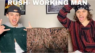 Twins React To Rush- Working Man!!!